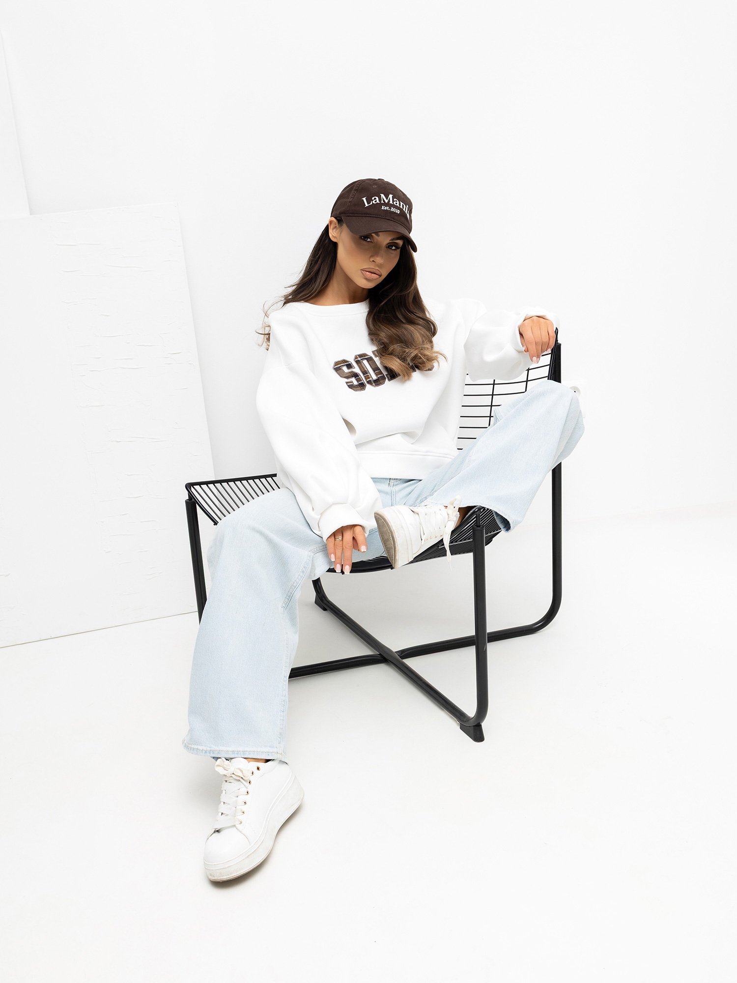 Sudadera con estampado SOHO - ecru - Imagen 3