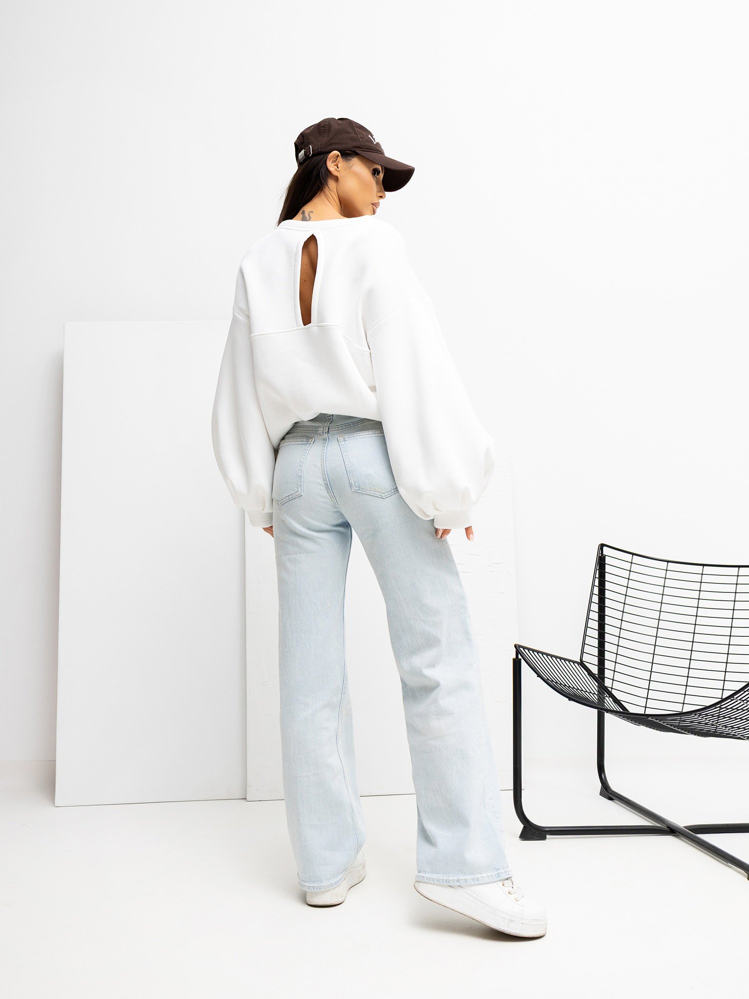 Sudadera con estampado SOHO - ecru - Imagen 4