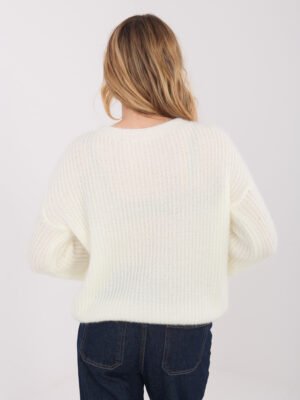 Alternative view of Jersey elegante de punto con manga larga FERI – ecru