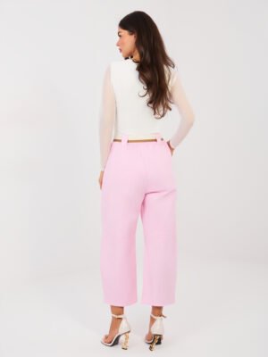 Alternative view of Pantalones culotte de algodón Dive - rosa claro