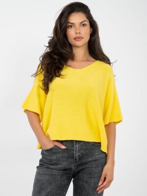 Jersey de tejido fluido MARPEL- amarillo