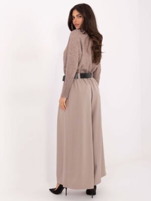 Morri dark beige palazzo