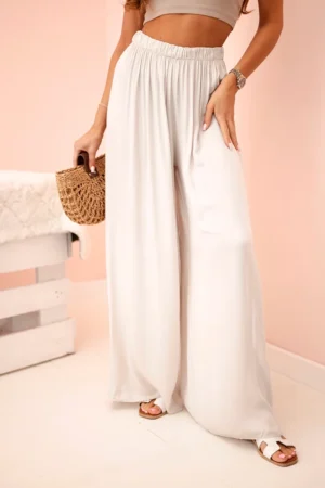 Patalon viscosa MIMI beige