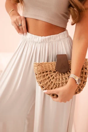 Patalon viscosa MIMI beige