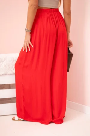 Patalon viscosa MIMI rojo