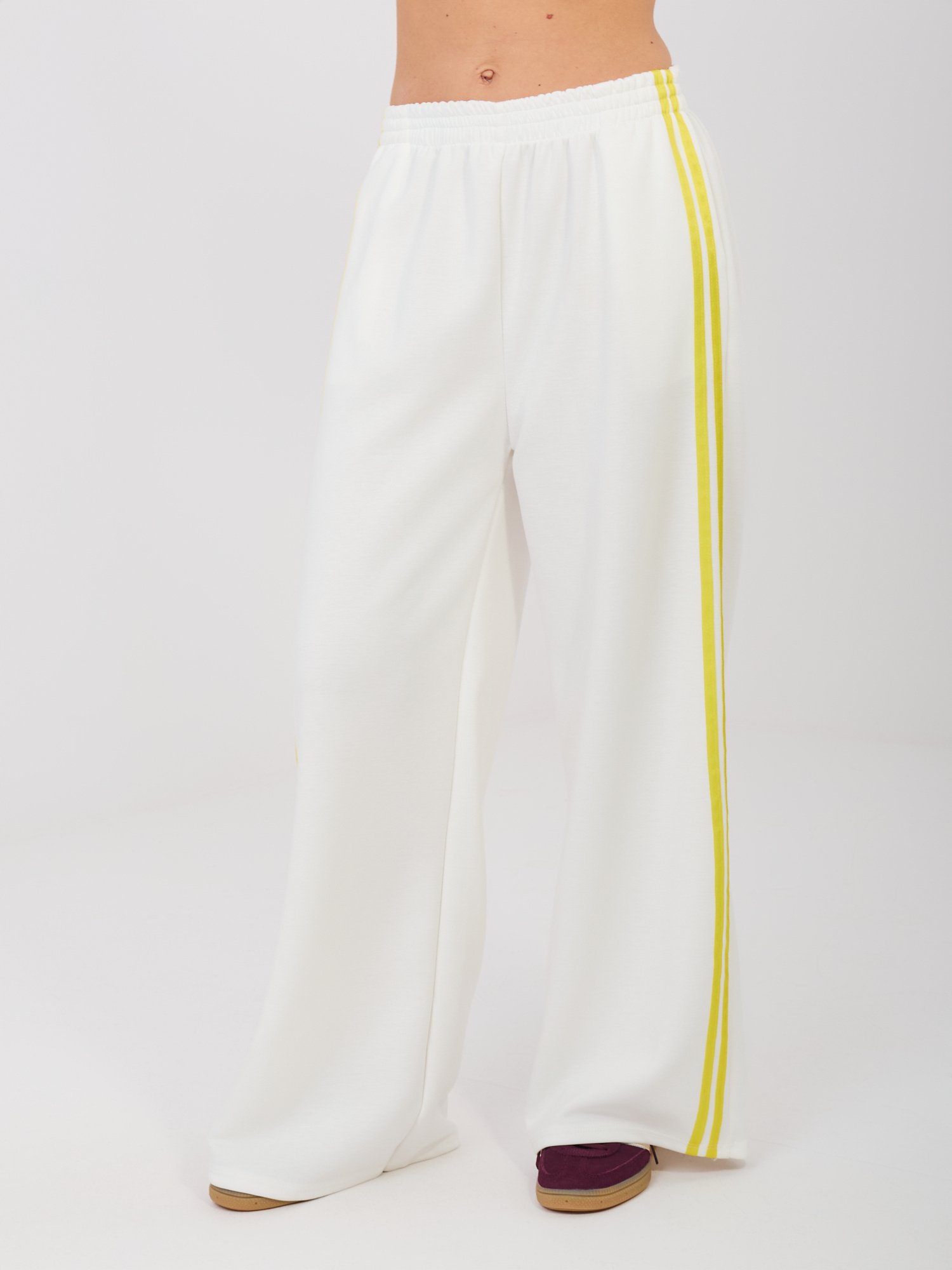 Conjunto de sudadera y pantalón con franjas laterales LUISS - ecru - Imagen 8