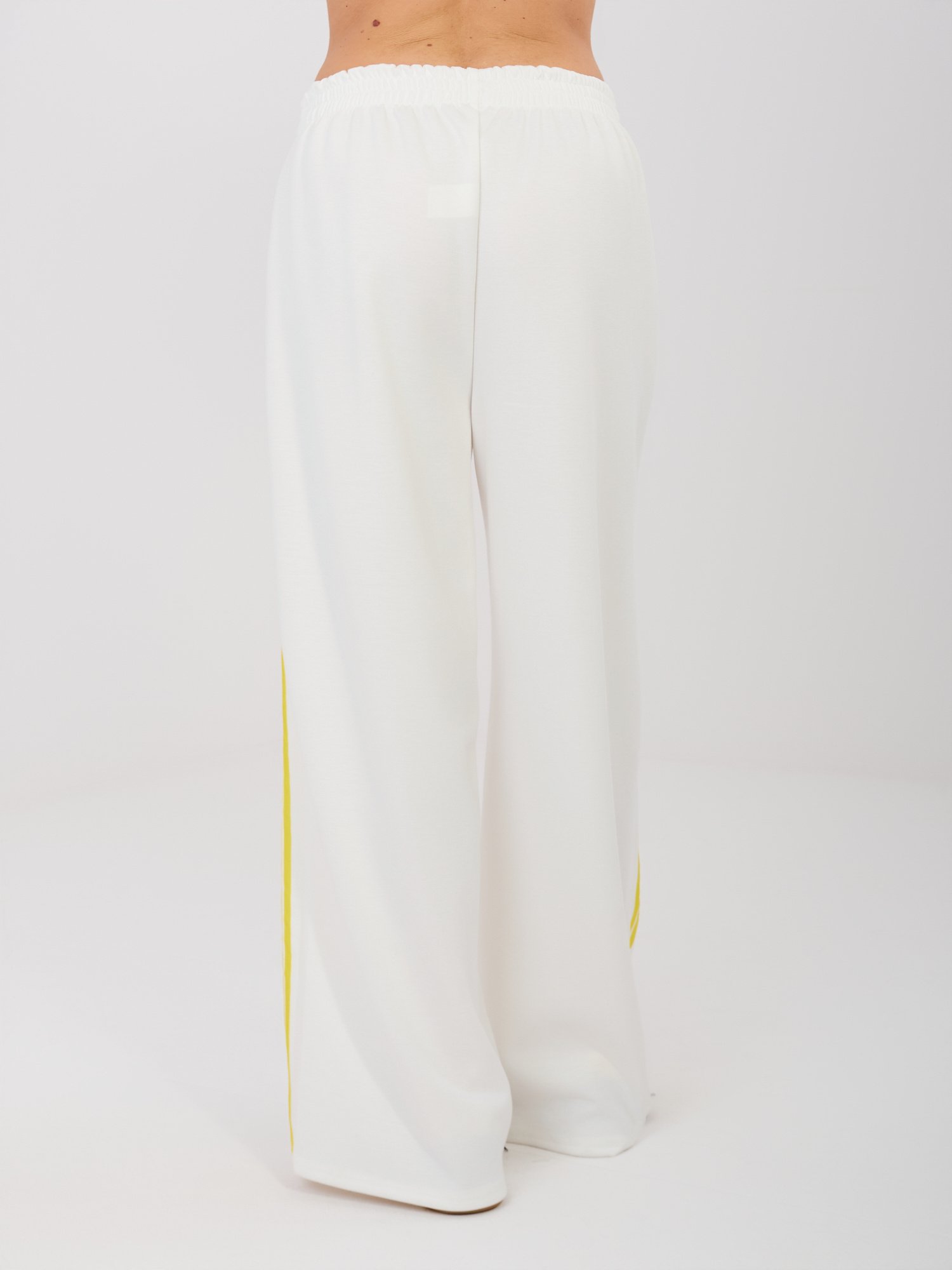 Conjunto de sudadera y pantalón con franjas laterales LUISS - ecru - Imagen 5