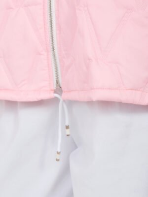 Alternative view of Chaqueta acolchada con capucha SHANNON - rosa claro