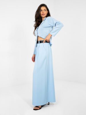 Alternative view of Pantalones palazzo amplios y estilosos MORRI – azul claro